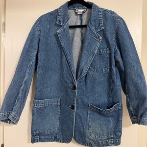 Classic Blue Denim Women's Jacket